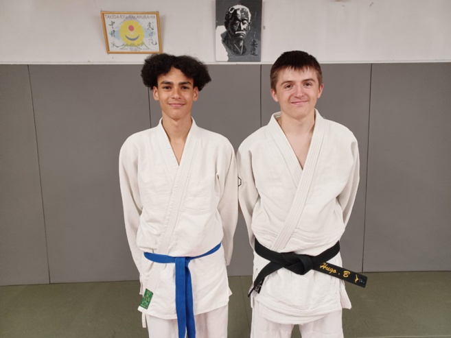 Ayoub Dafaoui (à gauche) et Hugo Buffile (à droite) Ayoub Dafaoui (à gauche) et Hugo Buffile (à droite)