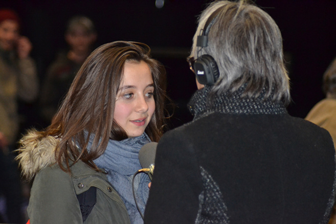 Collégienne à Digne, Gabie veut devenir journaliste. Collégienne à Digne, Gabie veut devenir journaliste.