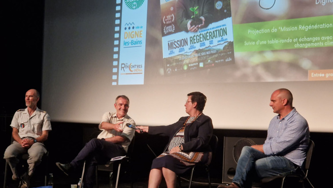 Mission Régénération un documentaire suivi d'un débat à Digne les bains. Mission Régénération un documentaire suivi d'un débat à Digne les bains.