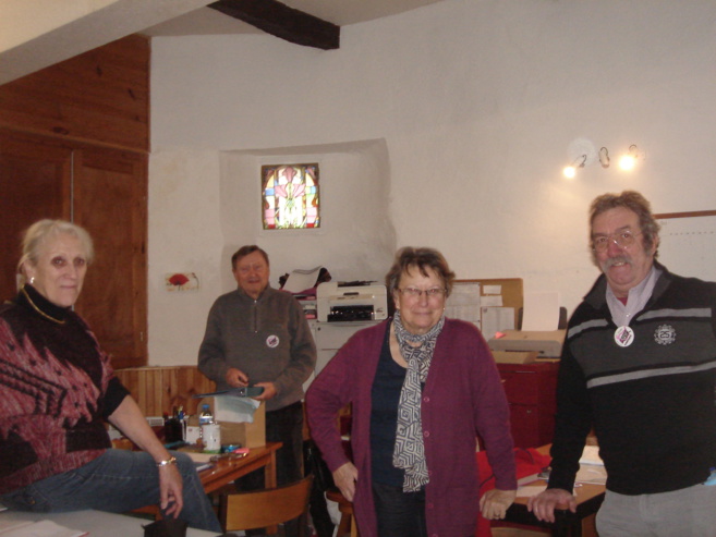Solange, Michel, Solange et Alain - Centre des restos du coeur de Riez Solange, Michel, Solange et Alain - Centre des restos du coeur de Riez