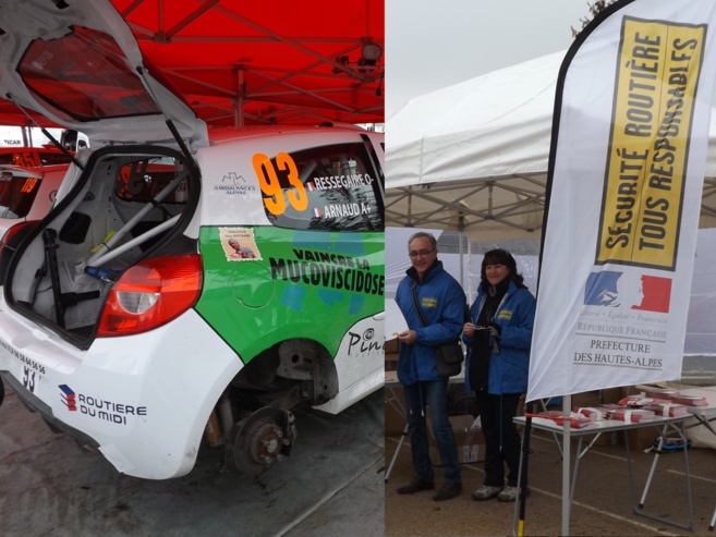 Rallye Monte-Carlo : des stands surprenants et utiles à Gap. Rallye Monte-Carlo : des stands surprenants et utiles à Gap.