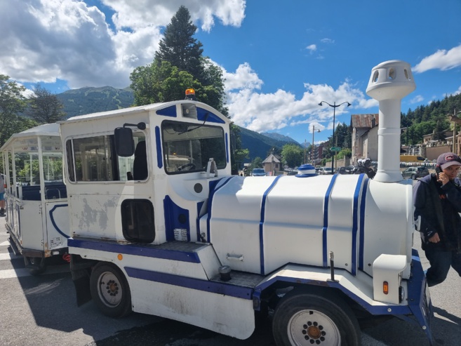 Le petit train modifie son trajet pour la fête médièvale Le petit train modifie son trajet pour la fête médièvale