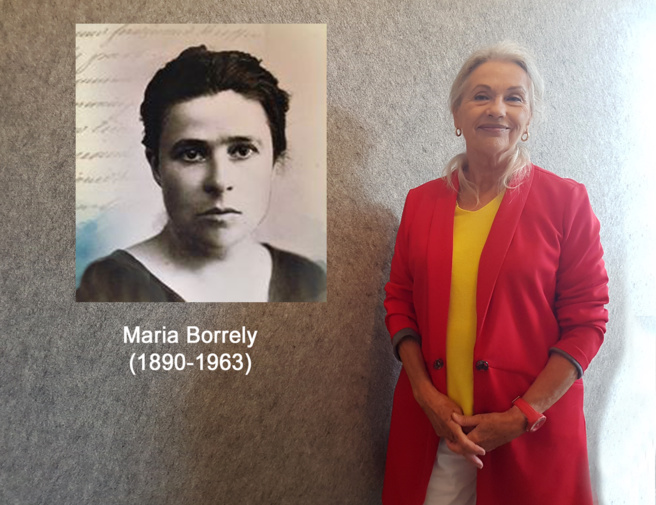 Maria Borrély présentée par Jacqueline Hennegrave Maria Borrély présentée par Jacqueline Hennegrave