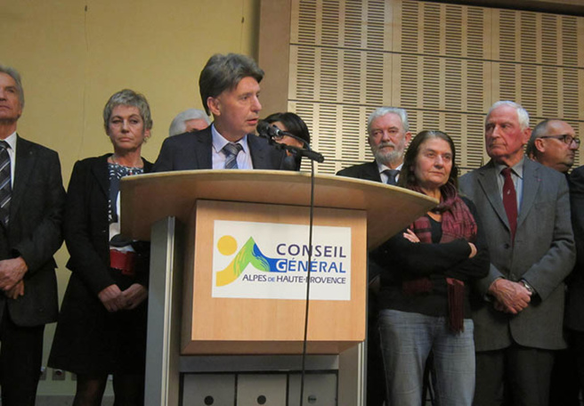 Ultime cérémonie des vœux au Conseil général des Alpes de Haute-Provence Ultime cérémonie des vœux au Conseil général des Alpes de Haute-Provence