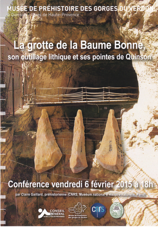 Le Musée de préhistoire célèbre un outil rare : la pointe de Quinson ! Le Musée de préhistoire célèbre un outil rare : la pointe de Quinson !