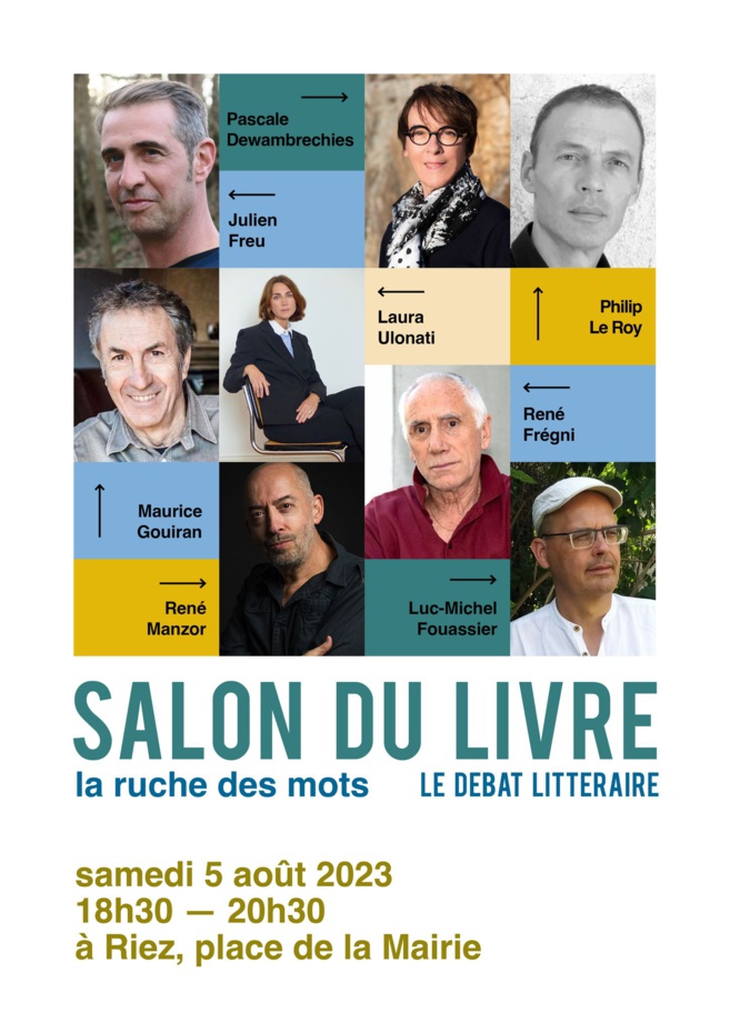 Riez, 11ème édition de " la ruche des mots " les 05 et 06 août Riez, 11ème édition de " la ruche des mots " les 05 et 06 août