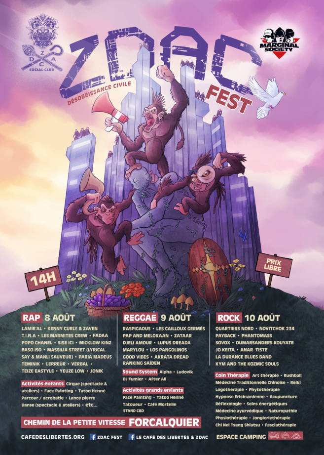 ZDAC FEST : Festival de musique à Forcalquier ZDAC FEST : Festival de musique à Forcalquier