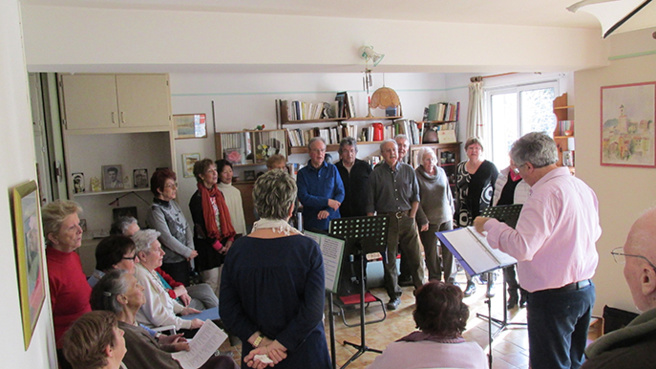 Ils savent accueillir ; ils chantent aussi ! Ils savent accueillir ; ils chantent aussi !