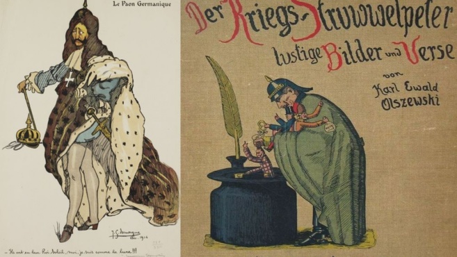 Des caricatures françaises et allemandes sont exposées au Musée Muséum de Gap !
