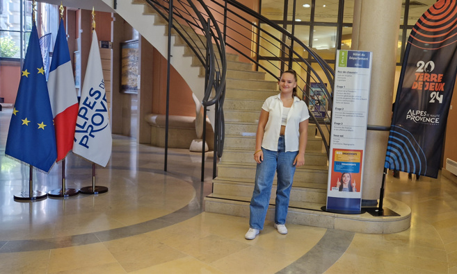 Chiara Chini 15 ans sportive de haut niveau en Judo Chiara Chini 15 ans sportive de haut niveau en Judo