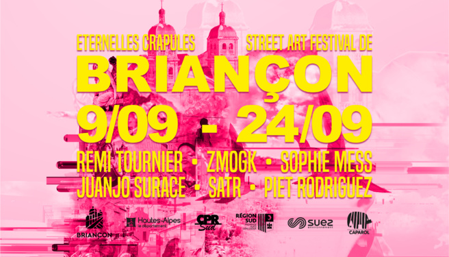 Pour la 3 ième édition: Briançon va retrouver les couleurs du Street Art Festival Pour la 3 ième édition: Briançon va retrouver les couleurs du Street Art Festival