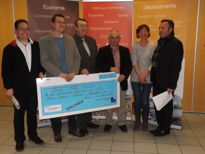 Initiative Nord Hautes-Alpes récompense un projet innovant par un prêt de 20 000 € Initiative Nord Hautes-Alpes récompense un projet innovant par un prêt de 20 000 €