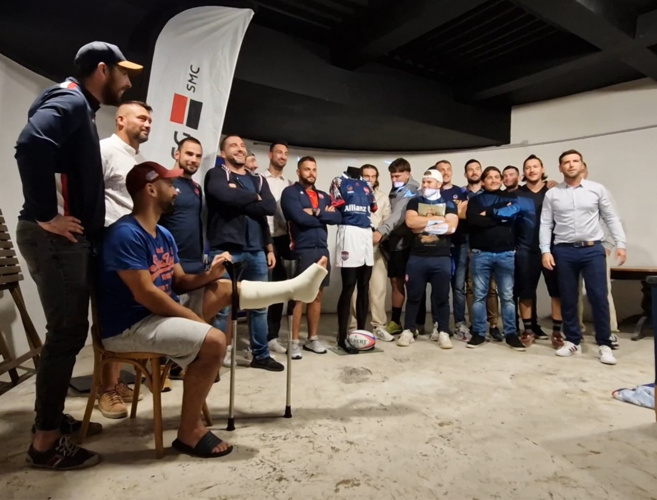A Digne, lors de la présentation officielle de l'équipe de France du Mondial de Rugby Amateur ! A Digne, lors de la présentation officielle de l'équipe de France du Mondial de Rugby Amateur !