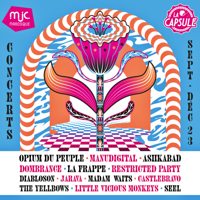 La Capsule à Manosque, les concerts de la saison 2023 La Capsule à Manosque, les concerts de la saison 2023