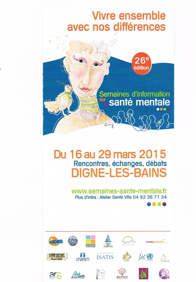 Digne propose deux semaines pour s’informer sur la santé mentale. Digne propose deux semaines pour s’informer sur la santé mentale.