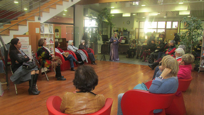 Des textes de femmes auteures et écrivaines ont été lus à Digne. Des textes de femmes auteures et écrivaines ont été lus à Digne.