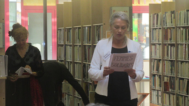 Des textes de femmes auteures et écrivaines ont été lus à Digne. Des textes de femmes auteures et écrivaines ont été lus à Digne.