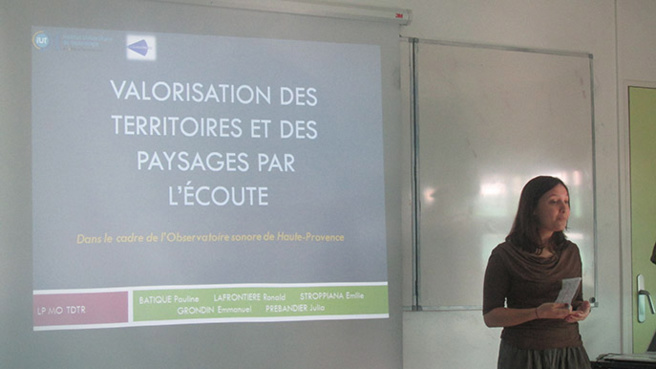 Découvrir les sentiers dignois grâce à des balades sonores : c’est le projet d'étudiants de l'IUT Découvrir les sentiers dignois grâce à des balades sonores : c’est le projet d'étudiants de l'IUT