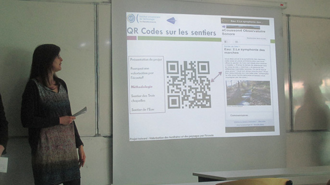 Découvrir les sentiers dignois grâce à des balades sonores : c’est le projet d'étudiants de l'IUT Découvrir les sentiers dignois grâce à des balades sonores : c’est le projet d'étudiants de l'IUT