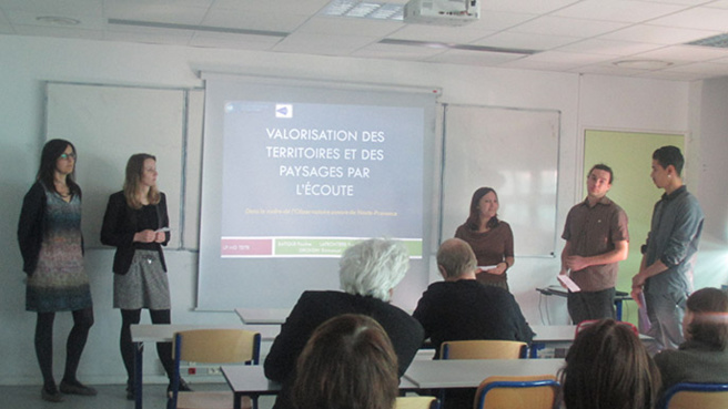 Découvrir les sentiers dignois grâce à des balades sonores : c’est le projet d'étudiants de l'IUT Découvrir les sentiers dignois grâce à des balades sonores : c’est le projet d'étudiants de l'IUT