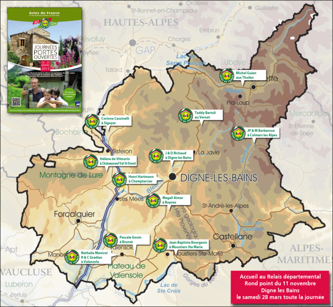 Journées portes ouvertes pour les Gîtes de France ce week-end Journées portes ouvertes pour les Gîtes de France ce week-end