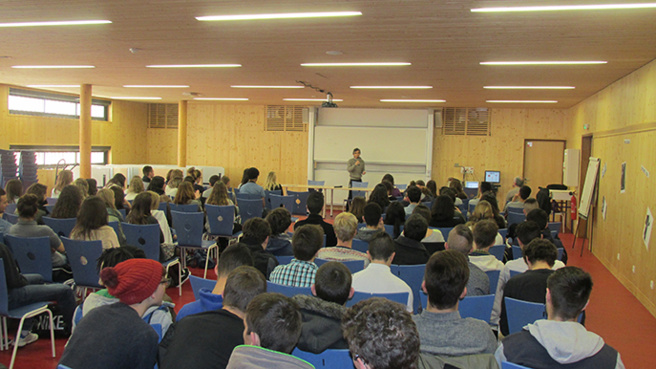 Le lycée Alexandra David-Néel s’est mobilisé sur le sidaction. Le lycée Alexandra David-Néel s’est mobilisé sur le sidaction.