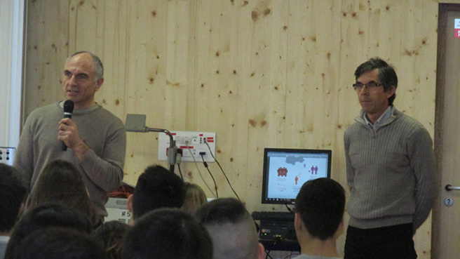 Le lycée Alexandra David-Néel s’est mobilisé sur le sidaction. Le lycée Alexandra David-Néel s’est mobilisé sur le sidaction.