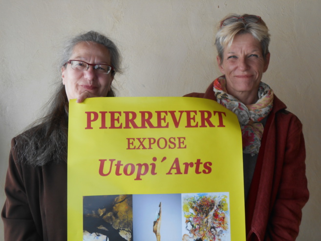 L'association Utopi’Arts expose à Pierrevert L'association Utopi’Arts expose à Pierrevert