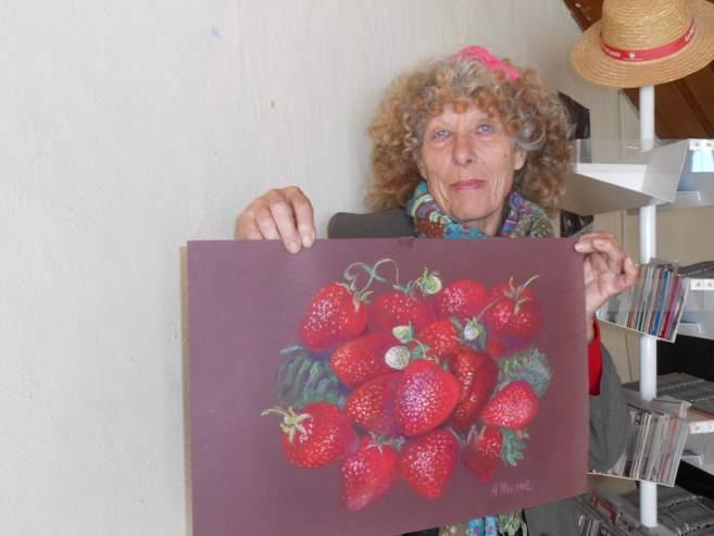 Anne Roussel, peintre-pastelliste : "je dessinais avant de marcher"
