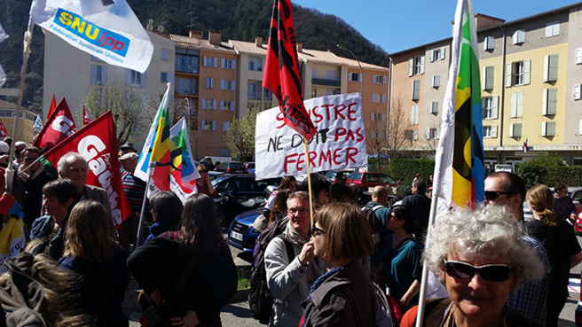 Manifestation à Digne contre l’austérité Manifestation à Digne contre l’austérité