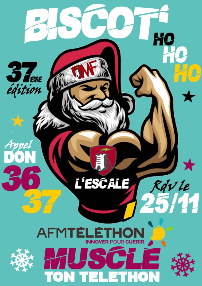 Unis pour un Téléthon Marché de Noël à l’Escale Unis pour un Téléthon Marché de Noël à l’Escale
