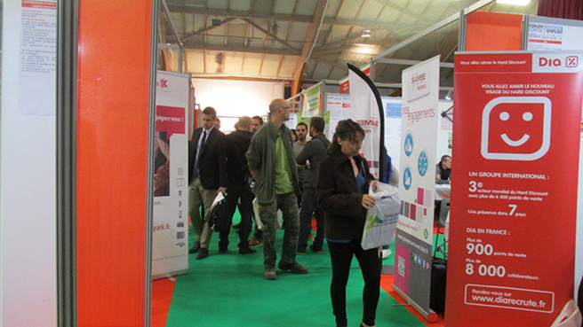 Le forum régional de l’emploi a eu lieu à Digne hier Le forum régional de l’emploi a eu lieu à Digne hier