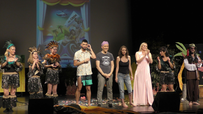 Un superbe spectacle pour le téléthon au Palais des congrès. Un superbe spectacle pour le téléthon au Palais des congrès.