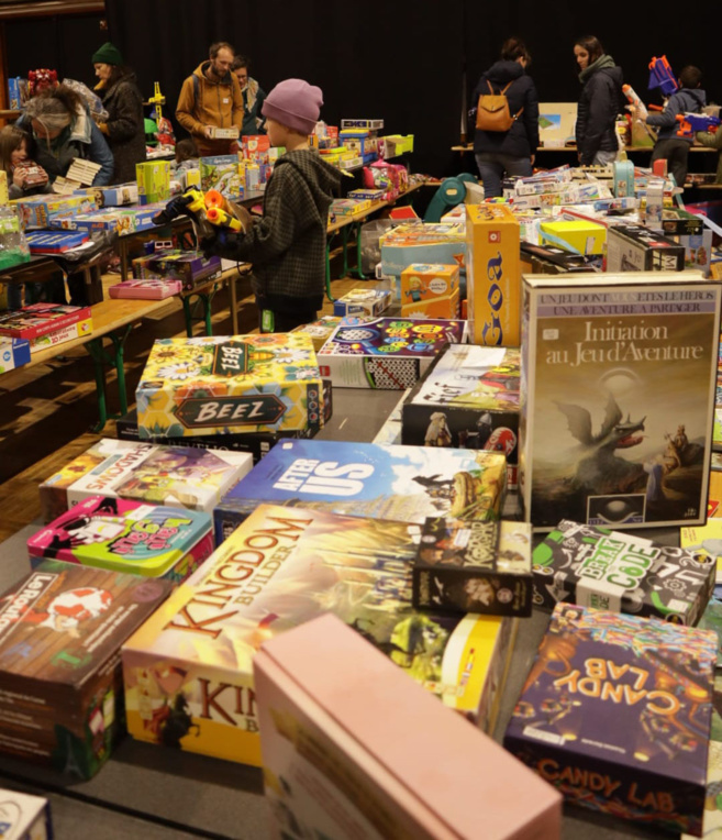 La bourse aux jeux © Romain Bonatre La bourse aux jeux © Romain Bonatre