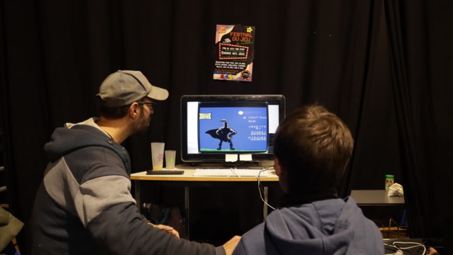 L'espace jeux vidéos © Romain Bonatre L'espace jeux vidéos © Romain Bonatre