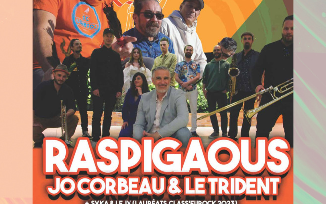 Raspigaous et Jo Corbeau & Le Trident en concert à Veynes ! 