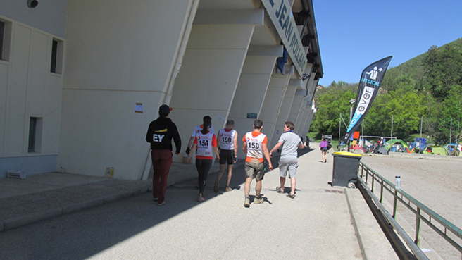 Des sportifs du Raid Centrale Paris accueillis à Digne Des sportifs du Raid Centrale Paris accueillis à Digne