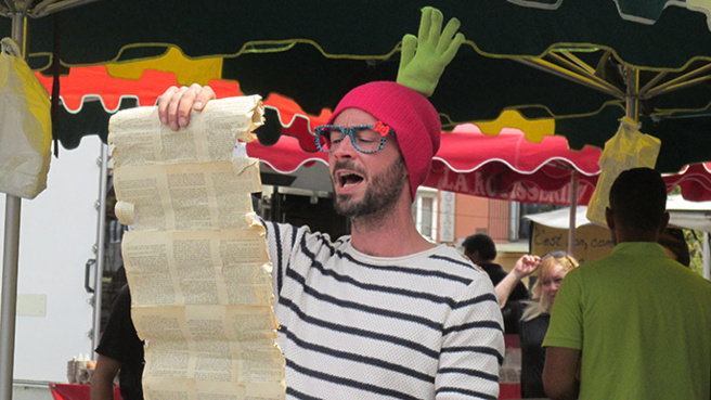 Cité Solidaire et soleil dans les jardins en fête à Digne Cité Solidaire et soleil dans les jardins en fête à Digne