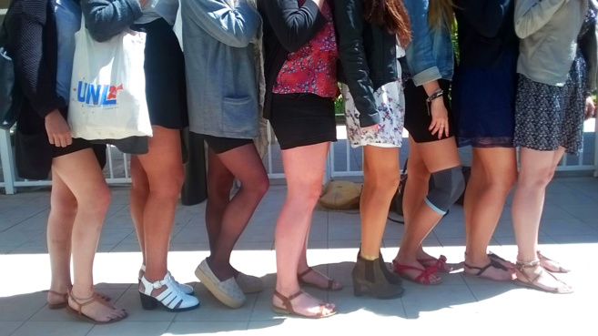 Les lycées de Manosque en jupe contre le sexisme Les lycées de Manosque en jupe contre le sexisme