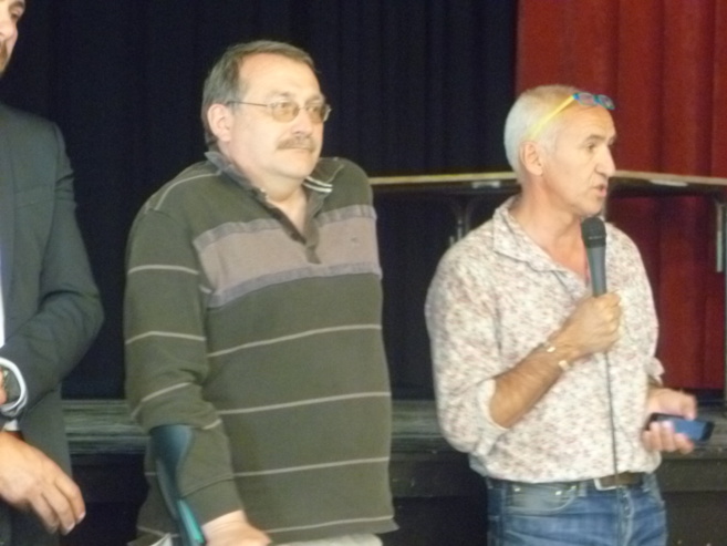 Joël Giraud et Pierre Leroy Joël Giraud et Pierre Leroy