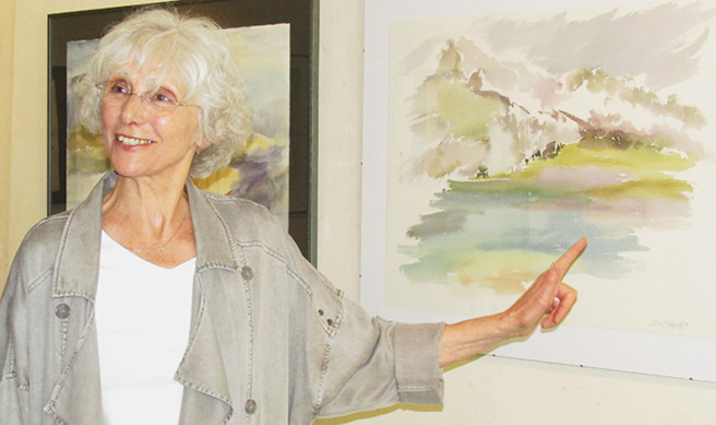 Les papiers de Claudie Pagot-Bernhardt s’exposent à Digne. Les papiers de Claudie Pagot-Bernhardt s’exposent à Digne.