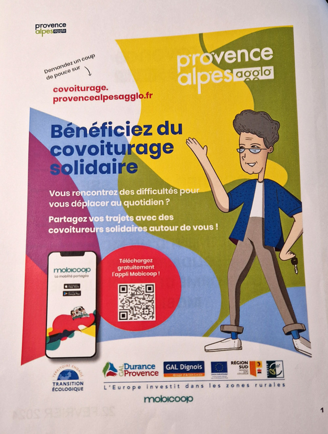 Le covoiturage solidaire, une application pour améliorer les problèmes de mobilité sur les territoires ruraux ! Le covoiturage solidaire, une application pour améliorer les problèmes de mobilité sur les territoires ruraux !