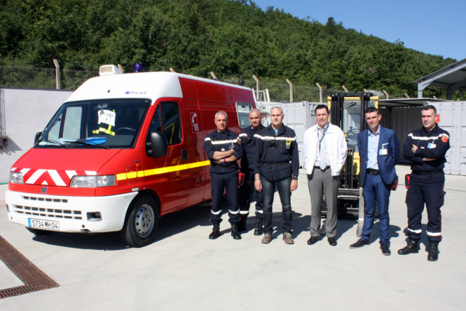 Une nouvelle convention de partenariat lie le SDIS 04 et Sanofi ! Une nouvelle convention de partenariat lie le SDIS 04 et Sanofi !