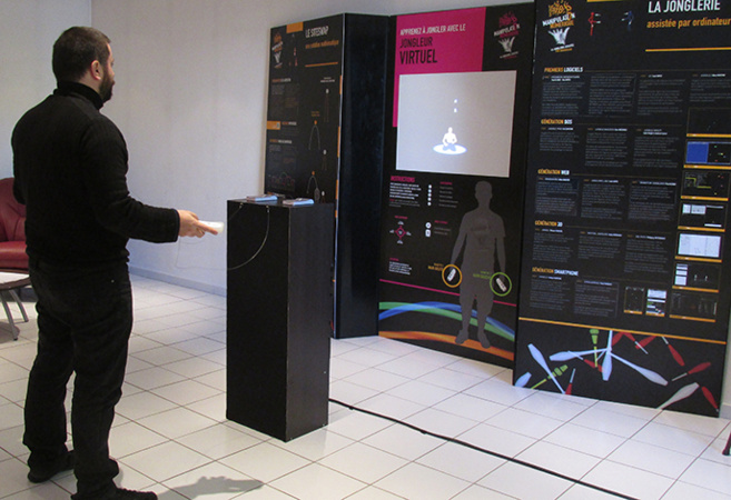 La jonglerie par ordinateur, une exposition originale à Digne La jonglerie par ordinateur, une exposition originale à Digne
