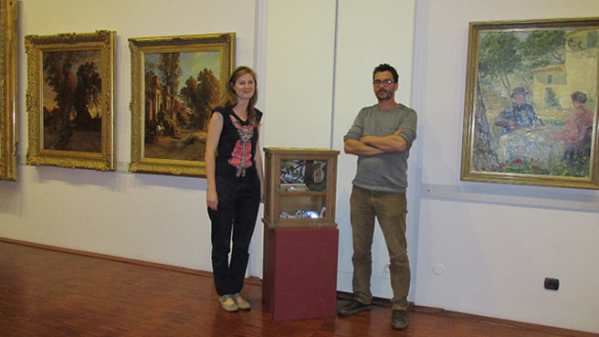 Rencontres artistiques entre Yannick Papailhau et des élèves de Digne Rencontres artistiques entre Yannick Papailhau et des élèves de Digne