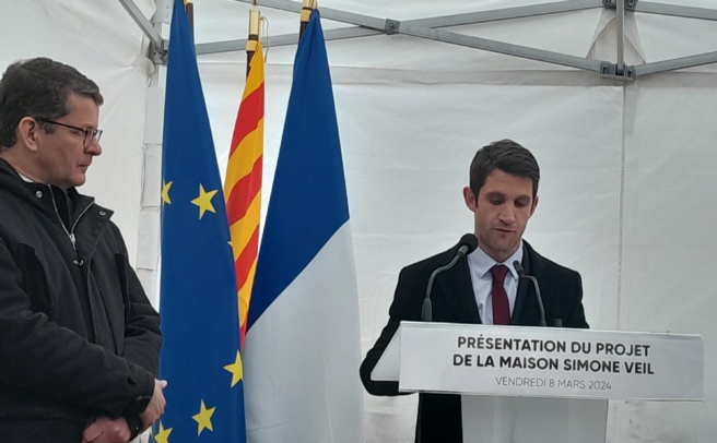 présentation du projet de la Maison Simone Veil à Manosque, à l'occasion de la Journée Internationale des droits des femmes, vendredi 8 mars 2024 . présentation du projet de la Maison Simone Veil à Manosque, à l'occasion de la Journée Internationale des droits des femmes, vendredi 8 mars 2024 .