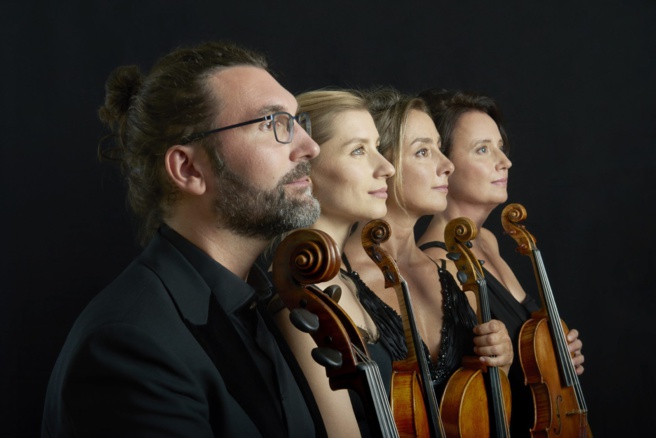 Le Quatuor Psophos arpente l'œuvre de Franz Schubert avec sa relecture de "La jeune fille et la mort". Le Quatuor Psophos arpente l'œuvre de Franz Schubert avec sa relecture de "La jeune fille et la mort".