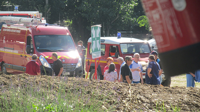 Le camping de Saint Julien d’Asse évacué en urgence… pour un exercice de sécurité.