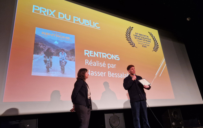 A Digne, le court-métrage "Rentrons" de Nasser Bessalah a reçu le prix du public et le prix des cinéphiles ! A Digne, le court-métrage "Rentrons" de Nasser Bessalah a reçu le prix du public et le prix des cinéphiles !