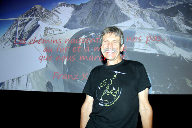 Le premier homme à avoir survolé l’Everest en planeur était de passage à Château-Arnoux ! Le premier homme à avoir survolé l’Everest en planeur était de passage à Château-Arnoux !